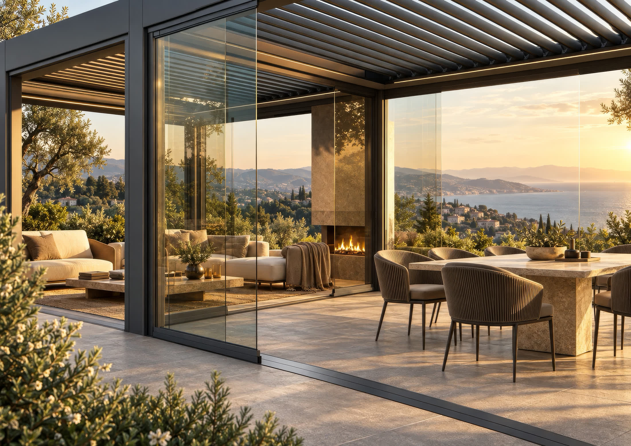 Pergola bioclimatica Agava JY 220